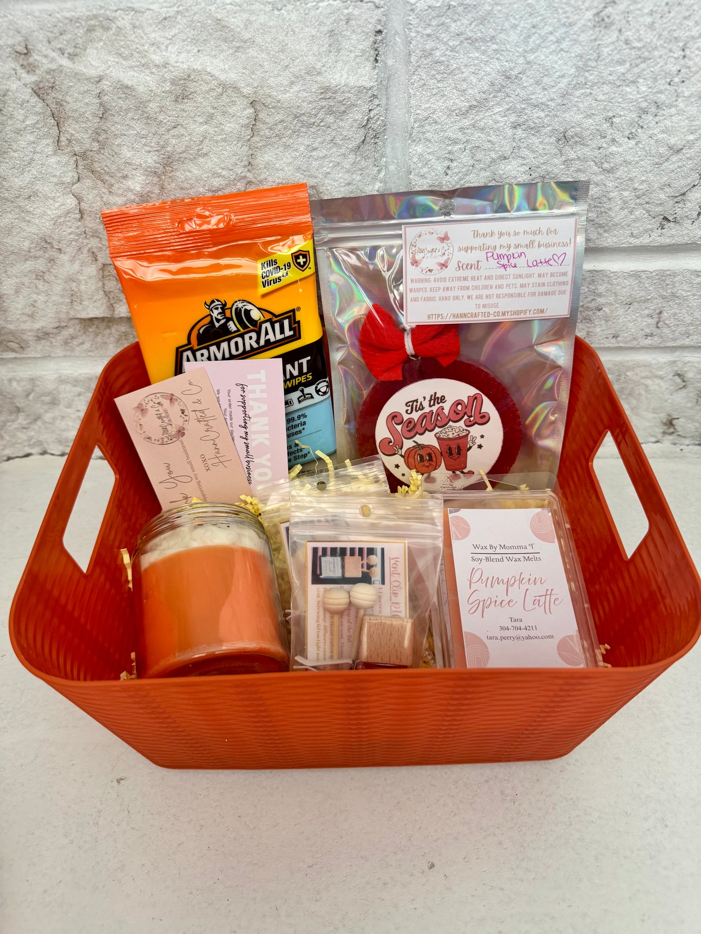 Pumpkin Spice Latte Gift Basket