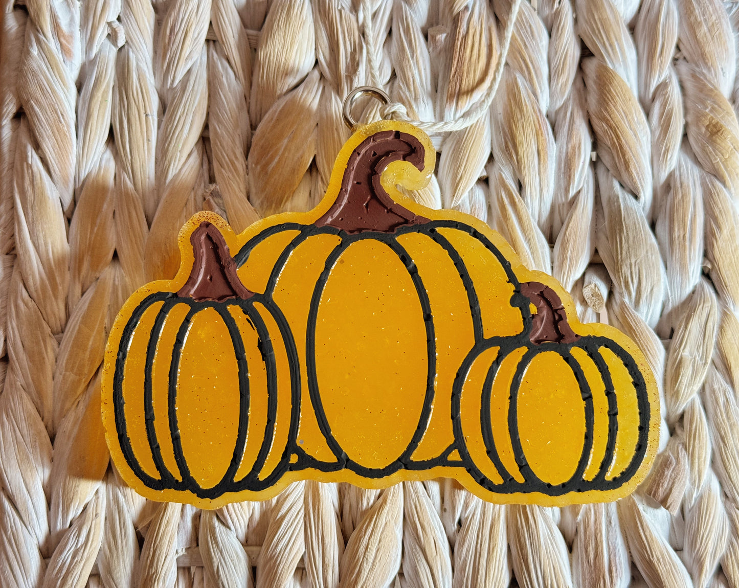 Three Pumpkins