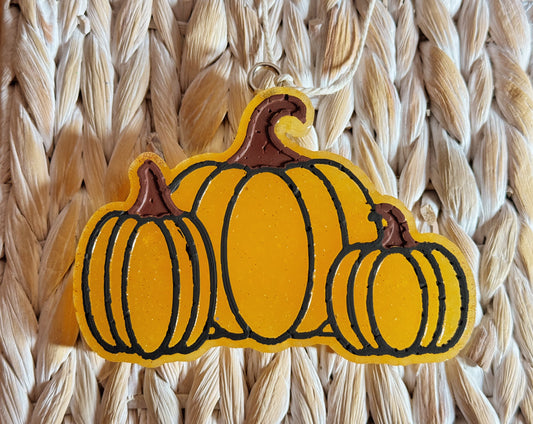 Three Pumpkins