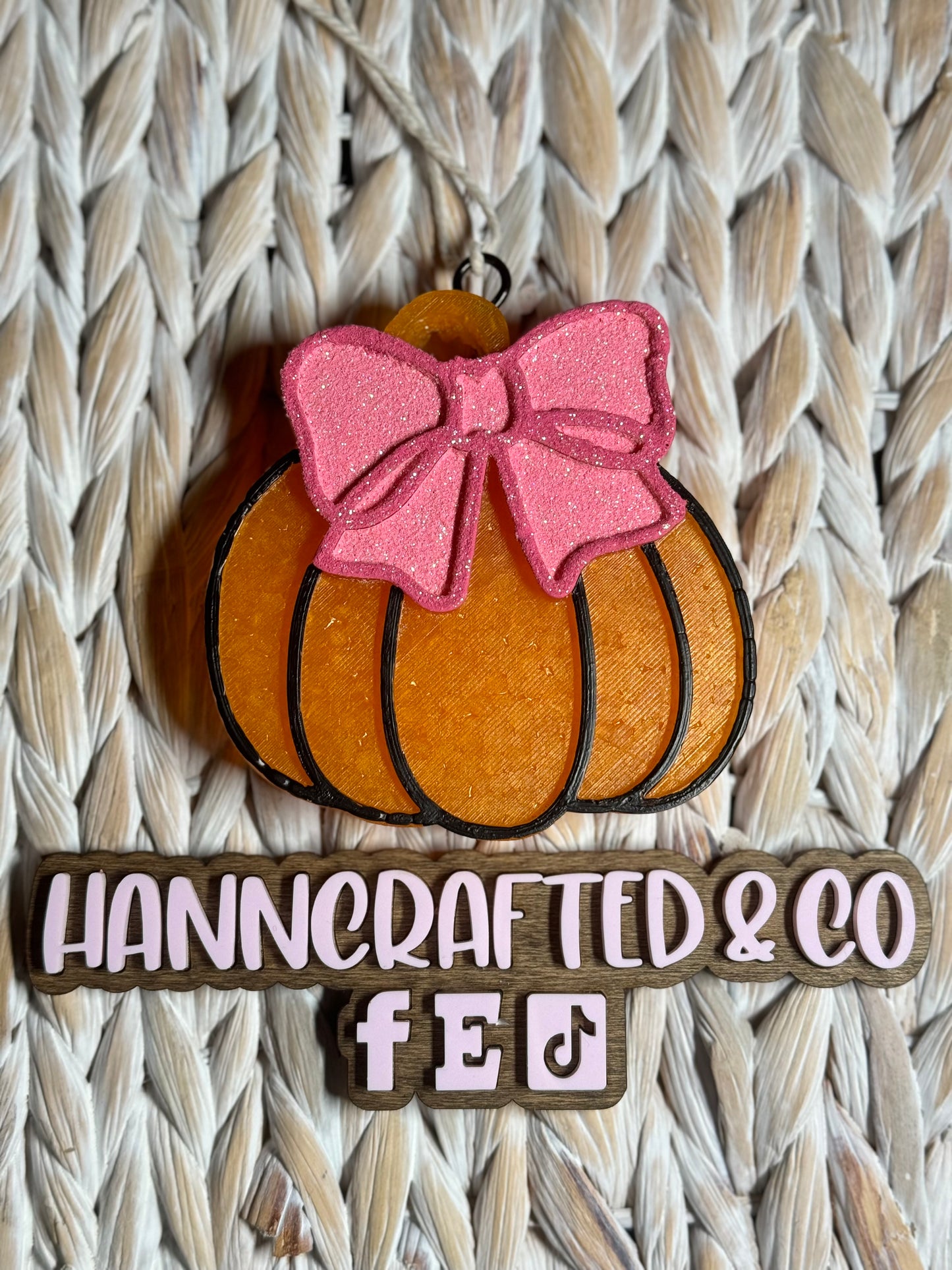 Pumpkin With Bow