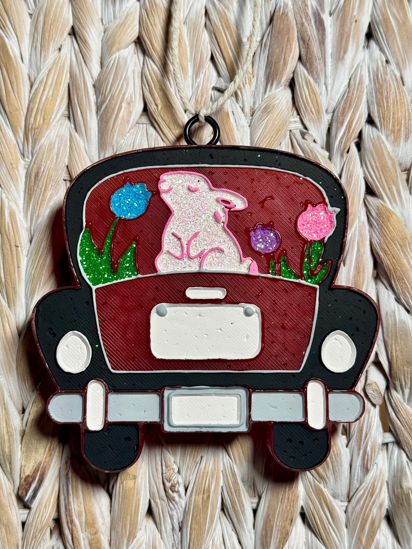 Easter Red Truck
