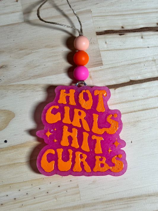 Hot Girls Hit Curbs