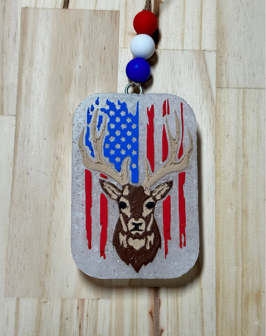 American Flag Buck