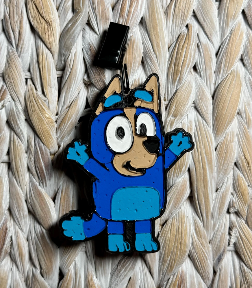 Bluey Vent Clips